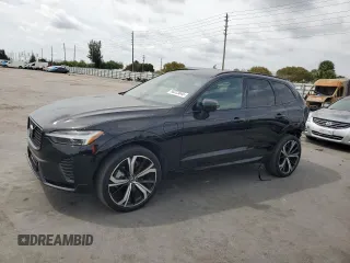 2022 Volvo XC60 Recharge Plug-In Hybrid R-Design with VIN YV4BR0DM9N1905234, listed as a Copart auction lot 50223845 with 30,114 mi miles and Salvage Title. Bid and sale history available at carsss.com. Image 1.