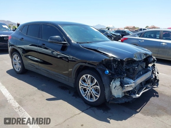 2018 BMW X2 sDrive28i with VIN WBXYJ3C35JEJ82700, listed as a IAAI auction lot 42675146 with 84,961 mi miles and . Bid and sale history available at DreamBid. Image 1.