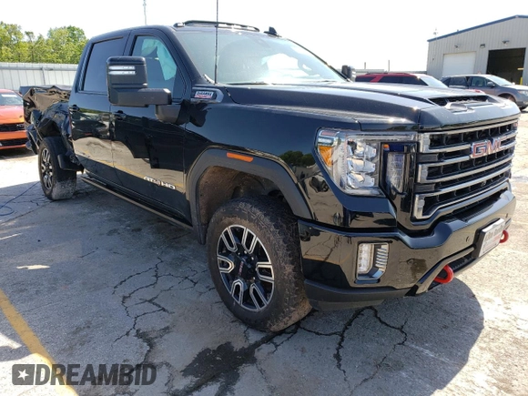 2023 GMC Sierra 3500HD AT4 z VIN 1GT49VEY7PF240124, wystawiony jako Copart lot #53518674 z przebiegiem 48 264 mil mil oraz Szkody całkowita. Historia ofert i sprzedaży dostępna na DreamBid. Obrazek 4.
