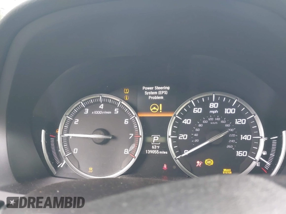 2016 Acura MDX with VIN 5FRYD4H2XGB037376, listed as a IAAI auction lot 42029932 with 139,055 mi miles. Bid and sale history available at carsss.com. Image 7.