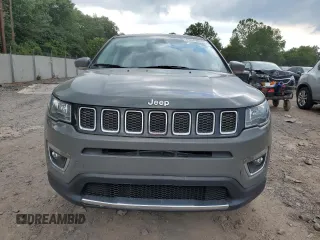 2020 Jeep Compass Limited z VIN 3C4NJDCB4LT216383, wystawiony jako Copart lot #63049845 z przebiegiem 45 712 mil mil oraz Czysty tytuł • Clean title. Historia ofert i sprzedaży dostępna na DreamBid. Obrazek 5.