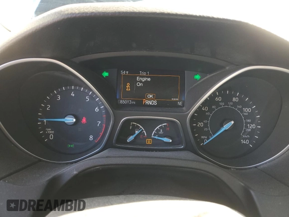 2017 Ford Focus SEL with VIN 1FADP3H27HL203911, listed as a Copart auction lot 47365955 with 85,013 mi miles and Salvage Title. Bid and sale history available at carsss.com. Image 9.