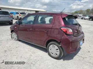 2024 Mitsubishi Mirage ES z VIN ML32AUHJ3RH023266, wystawiony jako Copart lot #51735315 z przebiegiem 539 mil mil oraz Szkoda całkowita • Salvage title. Historia ofert i sprzedaży dostępna na DreamBid. Obrazek 2.
