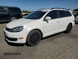 2012 Volkswagen Jetta TDI w/Sunroof & Nav with VIN 3VWPL7AJ9CM697317, listed as a Copart auction lot 63711405 with 133,200 mi miles and Clean title. Bid and sale history available at DreamBid. Image 1.