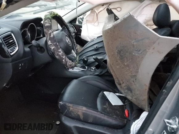 2015 Mazda 3 S Touring with VIN JM1BM1V35F1230058, listed as a Copart auction lot 85982144 with Not Provided miles and Salvage Title. Bid and sale history available at DreamBid. Image 7.