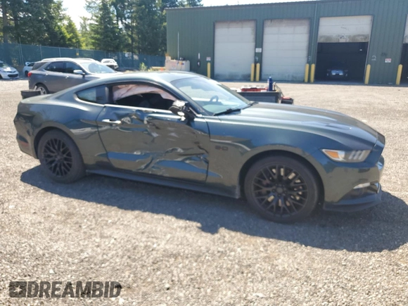 2015 Ford Mustang GT with VIN 1FA6P8CF8F5330314, listed as a Copart auction lot 62782525 with 71,812 mi miles and Salvage title. Bid and sale history available at DreamBid. Image 4.