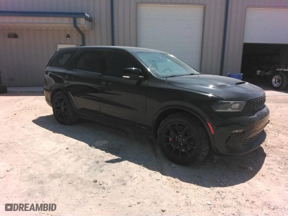 2022 Dodge Durango SRT 392 with VIN 1C4SDJGJ1NC158760, listed as a Copart auction lot 51777745 with 59,879 mi miles and Salvage Title. Bid and sale history available at carsss.com. Image 4.