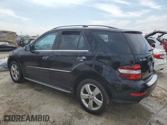 2011 Mercedes-Benz M 350 with VIN 4JGBB5GB1BA715918, listed as a Copart auction lot 75106524 with 87,340 mi miles and Non repairable. Bid and sale history available at DreamBid. Image 2.