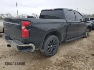2022 Chevrolet Silverado 1500 LT with VIN 2GCPACED0N1505623, listed as a Copart auction lot 42452965 with 48,485 mi miles and Salvage Title. Bid and sale history available at carsss.com. Image 3.