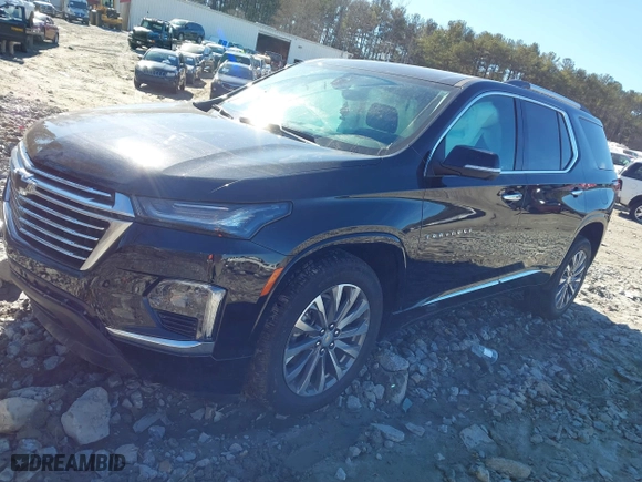 2023 Chevrolet Traverse Premier with VIN 1GNERKKW4PJ327070, listed as a IAAI auction lot 41350490 with 17,228 mi miles. Bid and sale history available at carsss.com. Image 17.