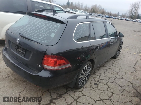 2014 Volkswagen Jetta SportWagen TDI w/Sunroof & Nav with VIN 3VWPL7AJ4EM609163, listed as a Copart auction lot 87769675 with 93,708 mi miles and Salvage Title. Bid and sale history available at carsss.com. Image 3.