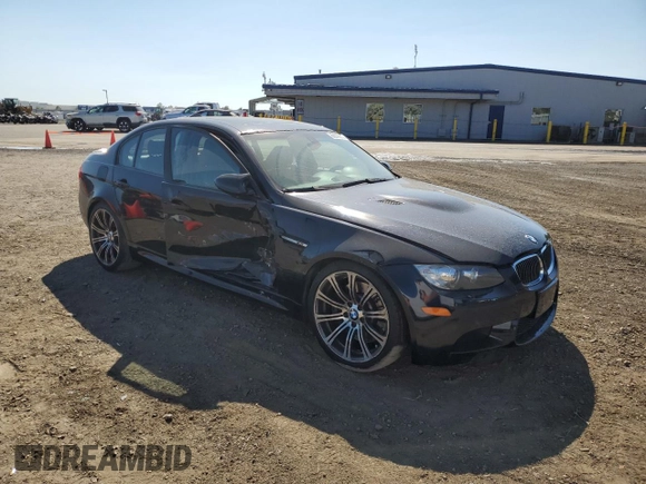 2008 BMW 3 Series M3 with VIN WBSVA93578E041621, listed as a Copart auction lot 60076213 with 196,119 mi miles and Salvage title. Bid and sale history available at DreamBid. Image 4.
