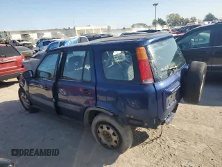 1997 Honda CR-V with VIN JHLRD1852VC072036, listed as a Copart auction lot 75325294 with 39,660 mi miles and Salvage Title. Bid and sale history available at carsss.com. Image 2.