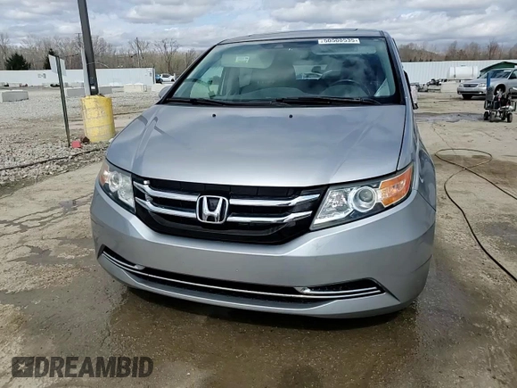 2016 Honda Odyssey EX-L with VIN 5FNRL5H65GB117587, listed as a Copart auction lot 50508535 with 105,001 mi miles and Salvage Title. Bid and sale history available at DreamBid. Image 14.