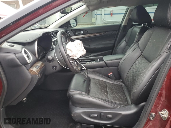 2018 Nissan Maxima Platinum z VIN 1N4AA6AP3JC371045, wystawiony jako Copart lot #43171805 z przebiegiem 62 223 mil mil oraz Szkoda całkowita • Salvage title. Historia ofert i sprzedaży dostępna na DreamBid. Obrazek 7.