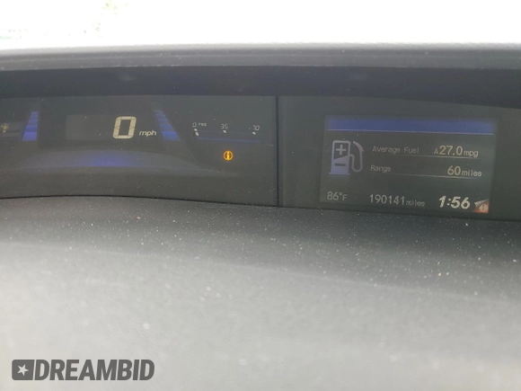 2014 Honda Civic Sedan LX with VIN 19XFB2F57EE014186, listed as a Copart auction lot 52188865 with 190,141 mi miles and Salvage Title. Bid and sale history available at carsss.com. Image 9.