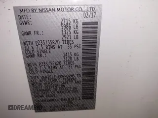 2017 Nissan Pathfinder SL z VIN 5N1DR2MM6HC668911, wystawiony jako IAAI lot #42270084 z przebiegiem 85 055 mil mil oraz . Historia ofert i sprzedaży dostępna na DreamBid. Obrazek 9.