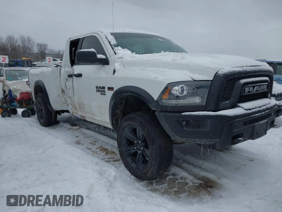2021 Ram 1500 Classic Warlock with VIN 1C6RR7GT7MS578958, listed as a IAAI auction lot 41487464 with 41,554 mi miles. Bid and sale history available at carsss.com. Image 1.