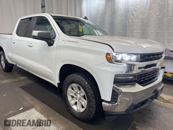 2020 Chevrolet Silverado 1500 LT with VIN 3GCUYDED7LG344597, listed as a IAAI auction lot 42154361 with 120,137 mi miles and . Bid and sale history available at DreamBid. Image 1.