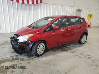 2015 Nissan Note S with VIN 3N1CE2CP2FL353714, listed as a Copart auction lot 58720315 with 102,849 mi miles and Salvage title. Bid and sale history available at DreamBid. Image 1.