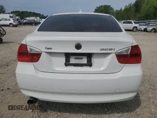 2007 BMW 3 Series 328i with VIN WBAVA33517KX71185, listed as a Copart auction lot 53839015 with Not provided miles and Salvage title. Bid and sale history available at DreamBid. Image 6.