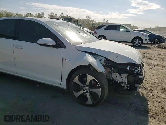 2017 Volkswagen Golf GTI S with VIN 3VW5T7AU5HM001853, listed as a Copart auction lot 48557454 with 84,868 mi miles and Salvage Title. Bid and sale history available at carsss.com. Image 11.