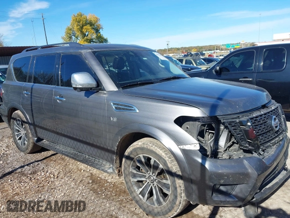 2019 Nissan Armada SL z VIN JN8AY2ND9KX009685, wystawiony jako IAAI lot #40892639 z przebiegiem 121 304 mil mil oraz . Historia ofert i sprzedaży dostępna na DreamBid. Obrazek 14.