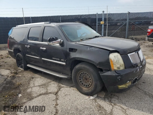 2007 Cadillac Escalade ESV z VIN 1GYFK66897R289951, wystawiony jako Copart lot #53170665 z przebiegiem 157 405 mil mil oraz Szkoda całkowita • Salvage title. Historia ofert i sprzedaży dostępna na DreamBid. Obrazek 4.