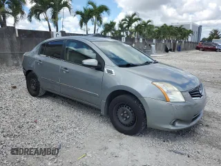 2010 Nissan Sentra S with VIN 3N1AB6APXAL626496, listed as a Copart auction lot 62386815 with 145,228 mi miles and Salvage title. Bid and sale history available at DreamBid. Image 4.
