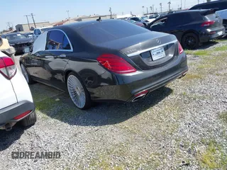2015 Mercedes-Benz S-Class S 550 with VIN WDDUG8CB1FA094259, listed as a IAAI auction lot 41487071 with 50,253 mi miles. Bid and sale history available at carsss.com. Image 3.