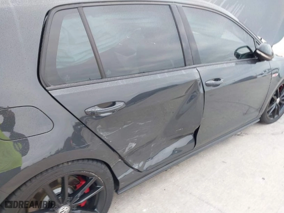 2019 Volkswagen Golf GTI S with VIN 3VW6T7AU0KM005773, listed as a IAAI auction lot 41269980 with 75,534 mi miles. Bid and sale history available at carsss.com. Image 6.