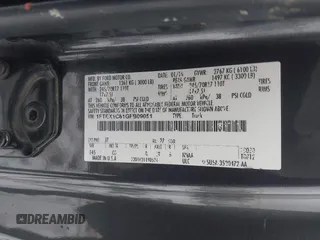 2016 Ford F-150 XL с VIN 1FTEX1C81GFB09051, выставлен на аукционе IAAI как лот 41300134 с пробегом 232 746 миль миль и . История ставок и продаж доступна на DreamBid. Изображение 9.