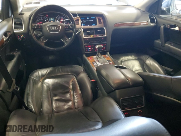 2015 Audi Q7 Premium Plus with VIN WA1LGAFE8FD022938, listed as a Copart auction lot 50371555 with 144,602 mi miles and Salvage Title. Bid and sale history available at DreamBid. Image 8.