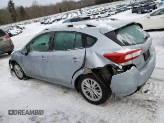 2018 Subaru Impreza Premium with VIN 4S3GTAB6XJ3752060, listed as a Copart auction lot 43488925 with 96,665 mi miles and Salvage Title. Bid and sale history available at carsss.com. Image 2.