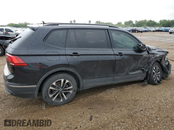 2023 Volkswagen Tiguan S with VIN 3VVRB7AX0PM038326, listed as a Copart auction lot 56350825 with 50,013 mi miles and Salvage title. Bid and sale history available at DreamBid. Image 3.