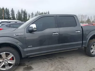 2015 Ford F-150 XLT with VIN 1FTEW1EGXFFC41635, listed as a IAAI auction lot 41765722 with 128,844 mi miles. Bid and sale history available at carsss.com. Image 14.
