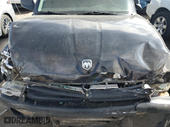 2004 Dodge Dakota SLT with VIN 1D7HG42N44S749267, listed as a Copart auction lot 89313825 with 215,047 mi miles and Salvage Title. Bid and sale history available at carsss.com. Image 11.