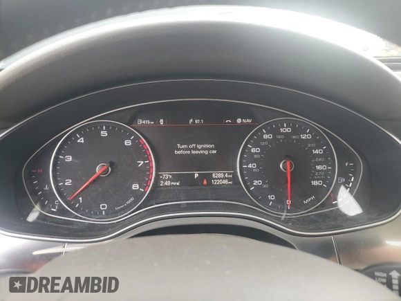 2013 Audi A6 Premium Plus z VIN WAUGFAFC4DN136111, wystawiony jako Copart lot #53983045 z przebiegiem 122 046 mil mil oraz Szkoda całkowita • Salvage title. Historia ofert i sprzedaży dostępna na DreamBid. Obrazek 9.