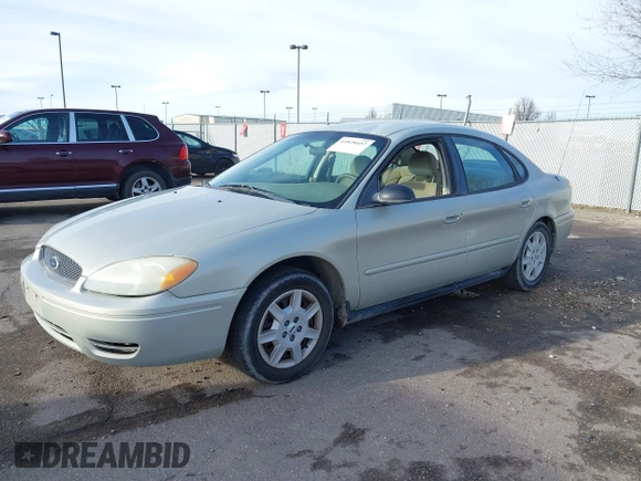 2006 Ford Taurus SE with VIN 1FAFP53U36A195487, listed as a IAAI auction lot 41828457 with 109,703 mi miles. Bid and sale history available at carsss.com. Image 2.