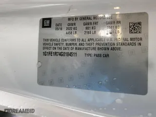2016 Chevrolet Camaro 1SS with VIN 1G1FE1R74G0184511, listed as a Copart auction lot 48824185 with 139,388 mi miles and Salvage Title. Bid and sale history available at carsss.com. Image 12.