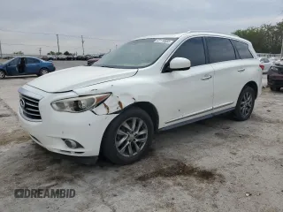 2013 Infiniti JX35 with VIN 5N1AL0MMXDC301867, listed as a Copart auction lot 53118655 with 258,815 mi miles and Clean Title. Bid and sale history available at carsss.com. Image 1.
