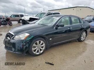 2007 Infiniti M Sport z VIN JNKAY01E07M300436, wystawiony jako Copart lot #55574655 z przebiegiem 128 599 mil mil oraz Szkoda całkowita • Salvage title. Historia ofert i sprzedaży dostępna na DreamBid. Obrazek 1.