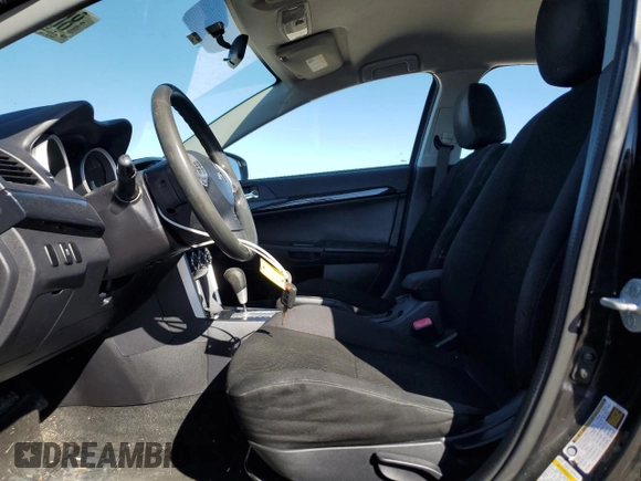 2017 Mitsubishi Lancer ES with VIN JA32U2FU7HU006058, listed as a Copart auction lot 80540794 with 140,399 mi miles and Salvage Title. Bid and sale history available at DreamBid. Image 7.