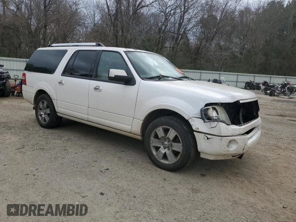 2010 Ford Expedition Max Limited with VIN 1FMJK1K56AEA43710, listed as a Copart auction lot 85659444 with 288,454 mi miles and Salvage Title. Bid and sale history available at DreamBid. Image 4.