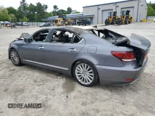 2014 Lexus LS 460 L with VIN JTHDL5EF3E5006192, listed as a Copart auction lot 58060605 with Not provided miles and Clean title. Bid and sale history available at DreamBid. Image 2.
