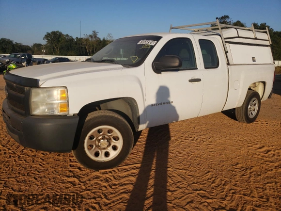 2011 Chevrolet Silverado 1500 Work Truck with VIN 1GCRCPEA2BZ405025, listed as a Copart auction lot 76584324 with 261,393 mi miles and Clean Title. Bid and sale history available at DreamBid. Image 1.