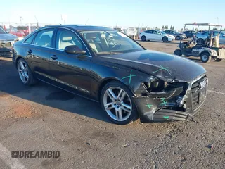 2014 Audi A6 Premium Plus z VIN WAUGFAFC7EN014764, wystawiony jako IAAI lot #42261384 z przebiegiem 117 285 mil mil oraz . Historia ofert i sprzedaży dostępna na DreamBid. Obrazek 1.