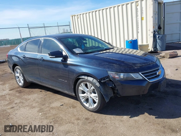 2014 Chevrolet Impala LT with VIN 2G1125S36E9100886, listed as a IAAI auction lot 41764733 with 82,000 mi miles and . Bid and sale history available at DreamBid. Image 1.