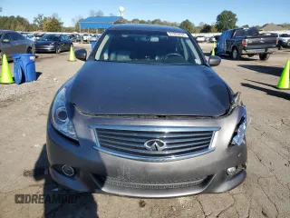 2012 Infiniti G25 x with VIN JN1DV6AR3CM861725, listed as a Copart auction lot 81903834 with 57,191 mi miles and Salvage Title. Bid and sale history available at DreamBid. Image 5.