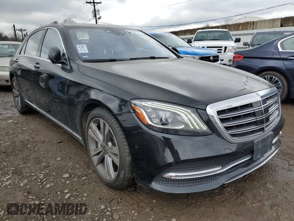 2018 Mercedes-Benz S 450 with VIN WDDUG6EB1JA367291, listed as a Copart auction lot 70508112 with 39,968 mi miles and . Bid and sale history available at DreamBid. Image 4.